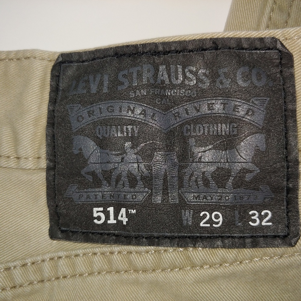Levi's 514 straight jeans - khaki - Picture 3 of 4